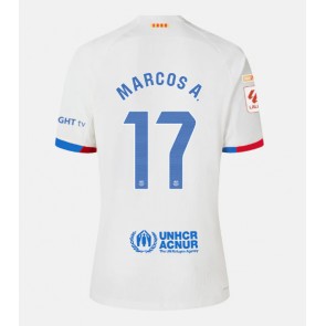 Maillot de foot Barcelona Marcos Alonso #17 Extérieur 2023-24 Manches Courte